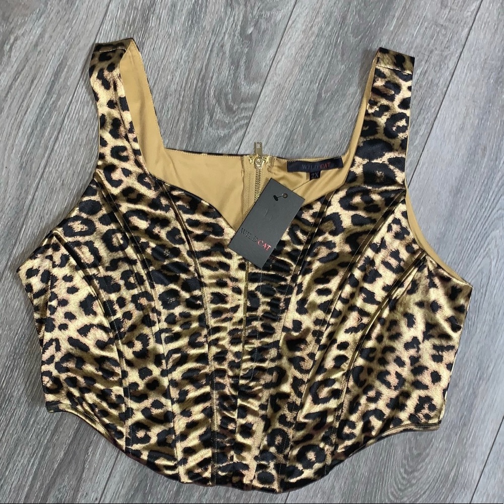 Bustier corset top